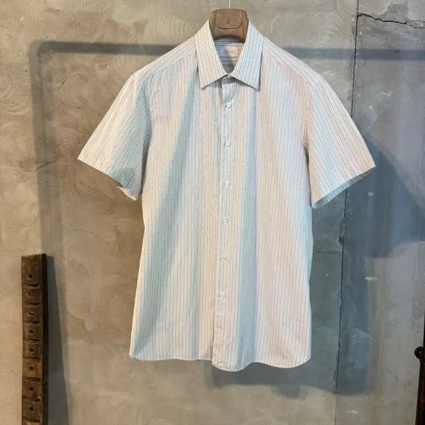 [BUNJANG] Brioni Men's Short Sleeve Shirt Size 100 / 브리오니 반팔셔츠 남성100