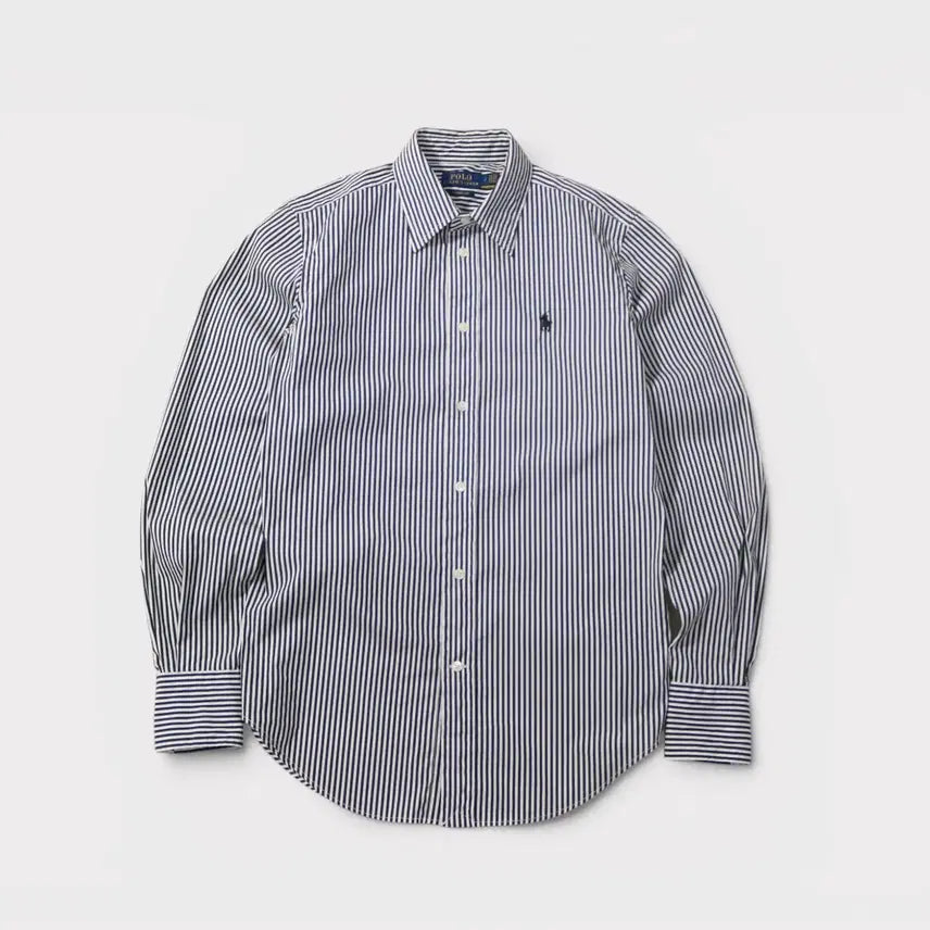 [BUNJANG] Polo Ralph Lauren Women's Striped Shirt / [S] 폴로 랄프로렌 우먼 스트라이프 셔츠