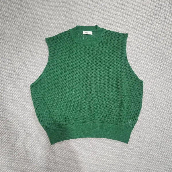 [BUNJANG] Kurojet Summer Knit Vest New Arrival / 쿠로젯 썸머 니트 조끼 새상품