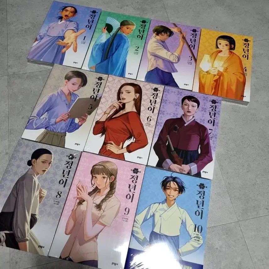 [BUNJANG] Jeong Nyeon Vol. 1-10 Complete Set / 정년이 단행본 1~10권 전권