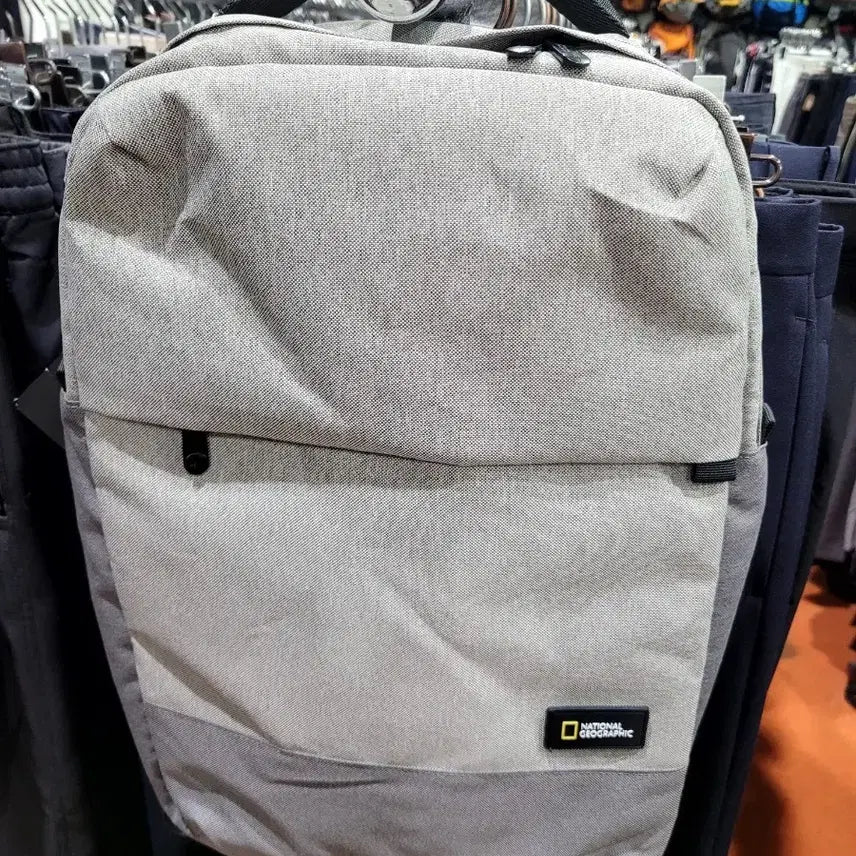 [BUNJANG] National Geographic Gray Backpack / 내셔널지오그래픽 백팩 회색