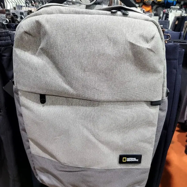 [BUNJANG] National Geographic Gray Backpack / 내셔널지오그래픽 백팩 회색