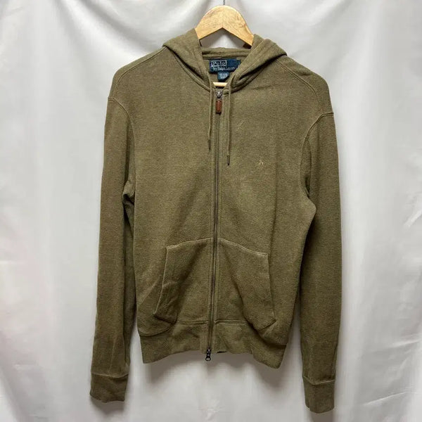 [BUNJANG] Polo Ralph Lauren Khaki Hooded Zip-Up Jacket Size S / [정품/S] 폴로 랄프로렌 카키 후드집업