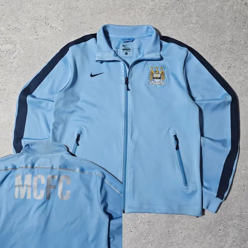 [BUNJANG] Nike Manchester City 13-14 Stitch Training Jacket / 나이키 맨체스터 시티 13-14 스티치 트레이닝 져지 자켓