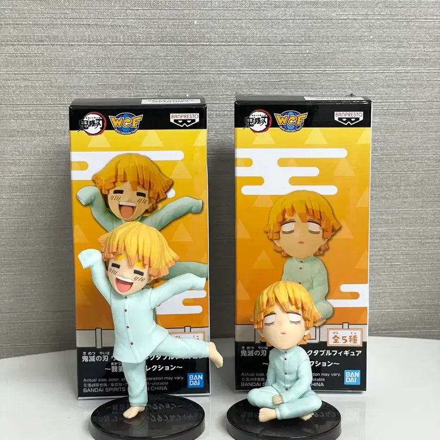 [BUNJANG] Banpresto Zenitsu Pajamas World Collectable Figure / 반프레스토 젠이츠 월드콜렉터블 잠옷 반프레스토 피규어