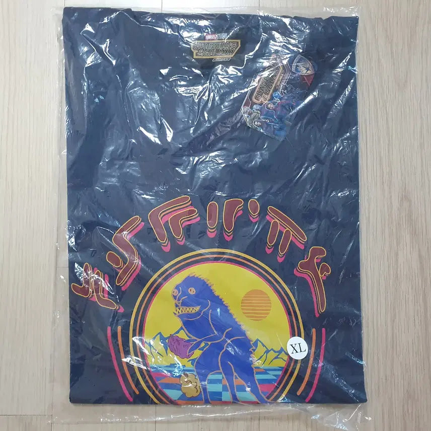 [BUNJANG] Guardians of the Galaxy Navy T-Shirt XL / 가디언즈 오브 갤럭시 가오갤 티셔츠 / 네이비 / XL