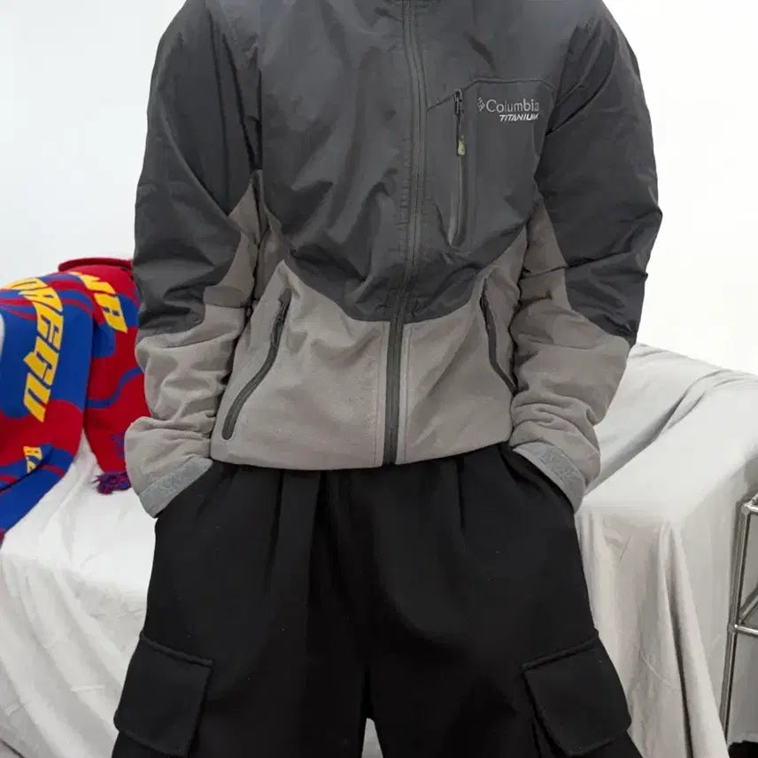 [BUNJANG] Columbia Grey Heat Elite Jumper M / 컬럼비아 그레이 히트 엘리트 점퍼 M