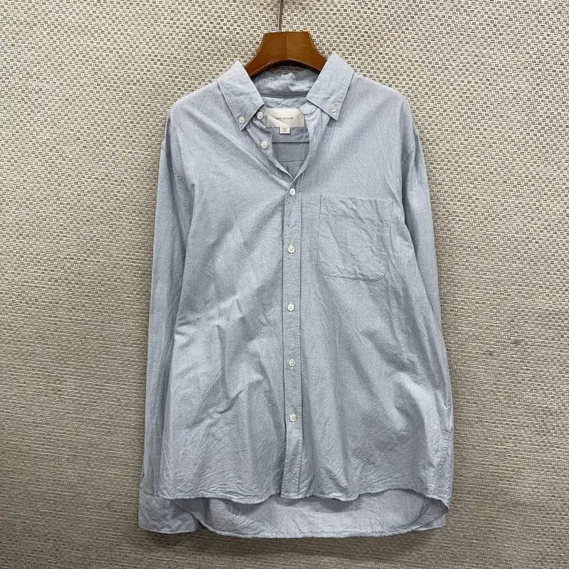[BUNJANG] ZARA L Blue Checked Shirt / 자라 ZARA 셔츠 L D07651