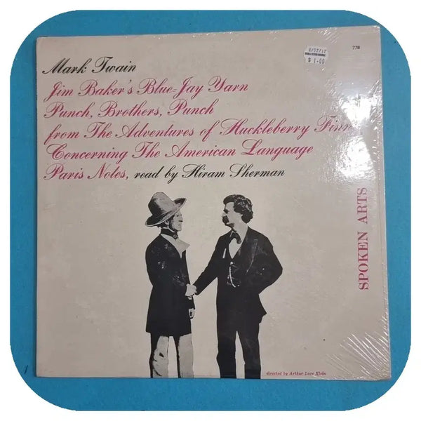 [BUNJANG] Mark Twain Read by Hiram Sherman LP NM/M / 마크 트웨인 LP NM/M