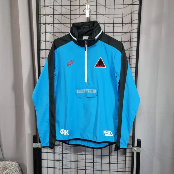 [BUNJANG] Nike Athletics West Running Woven Half-Zip Anorak Windbreaker / 나이키 아노락 바람막이 Athletics West 러닝 우븐 반집업 85