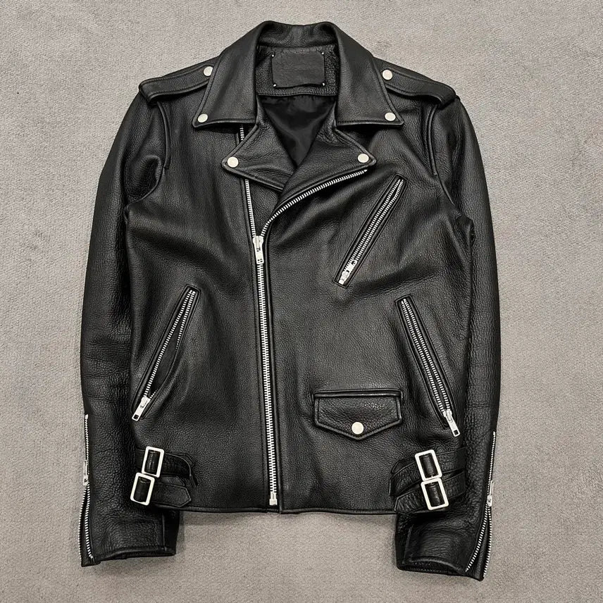 [BUNJANG] Vivastudio Leather Rider Jacket / L 비바스튜디오 소가죽 라이더자켓