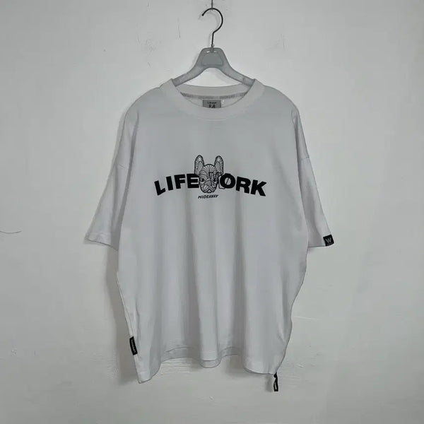 [BUNJANG] Lifework Short Sleeve T-Shirt L / 라이프워크 반팔