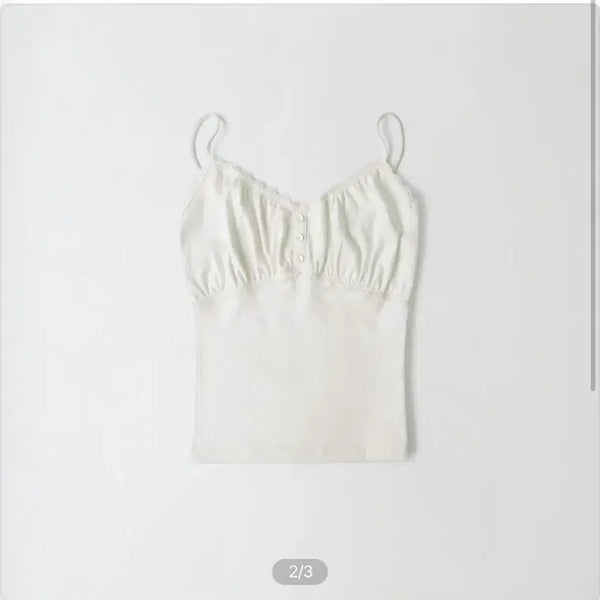 [BUNJANG] Berni Dear Lace Sleeveless Ivory / 베르니 디어레이스슬리브리스 아이보리