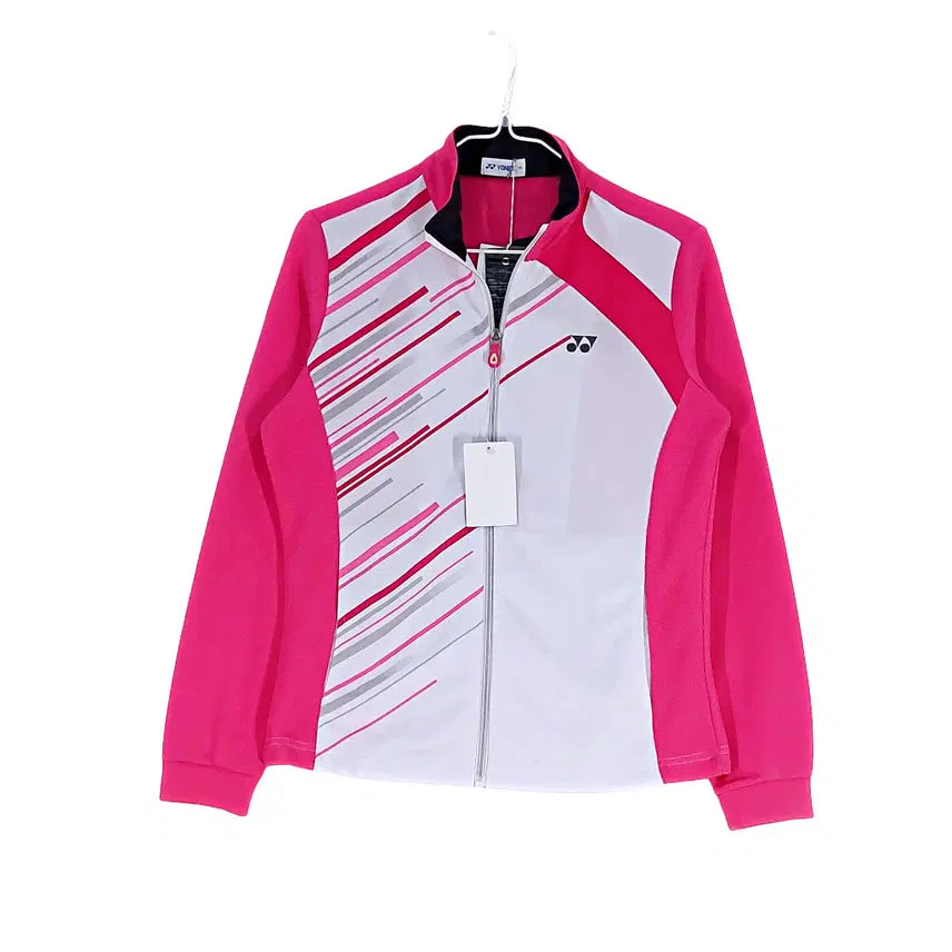 [BUNJANG] YONEX Women's Sporty Oversized Track Top Jersey 90 (Unused) / 요넥스 여성 스포티한 오버핏 트랙탑져지 90 미사용품 믹스 00722