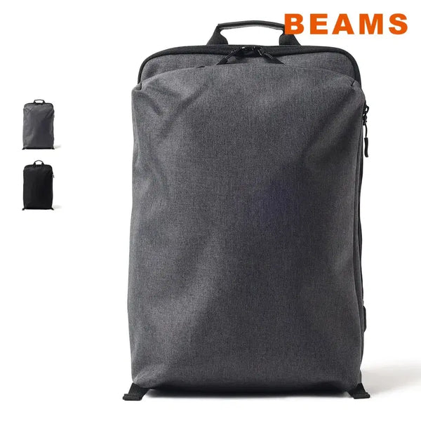 [BUNJANG] BEAMS HEART Solid Multi-Pocket Backpack / 빔즈 하트 솔리드 멀티포켓 백팩