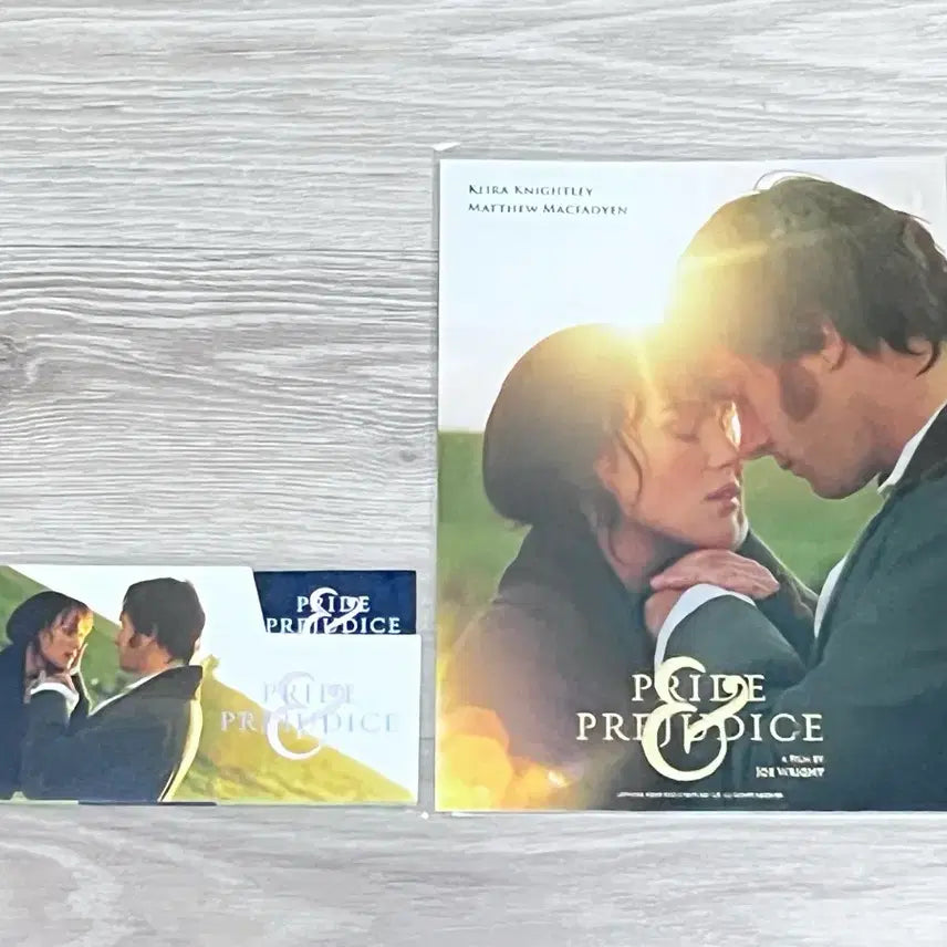 [BUNJANG] Pride & Prejudice Art Card & Movie Ticket Set / <오만과 편견> 아트카드, 무비티켓