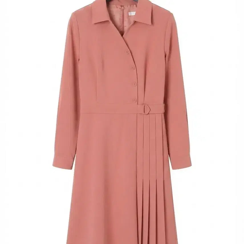 [BUNJANG] Soup Pink Lovely Shirt Dress / soup 러블리 셔츠 원피스 핑크