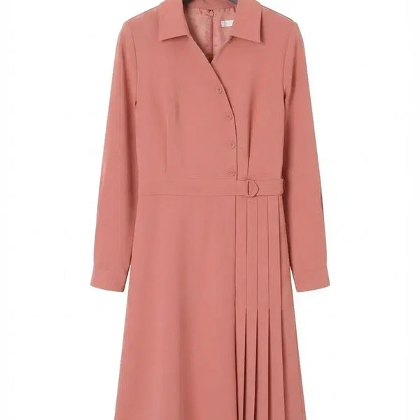 [BUNJANG] Soup Pink Lovely Shirt Dress / soup 러블리 셔츠 원피스 핑크