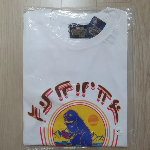 [BUNJANG] Guardians of the Galaxy White XL T-Shirt / 가디언즈 오브 갤럭시 가오갤 티셔츠 / 화이트 / XL
