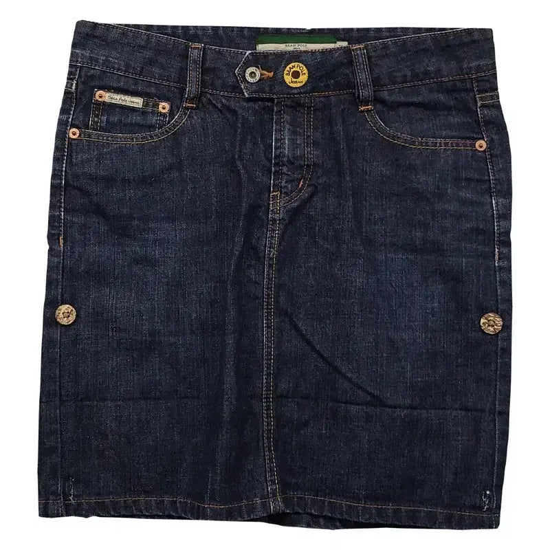[BUNJANG] Beanpole Denim Skirt / 빈폴 데님 스커트 70-95