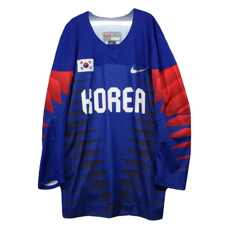[BUNJANG] Nike Ice Hockey National Team Jersey L / 나이키 아이스하키 국가대표 유니폼 L