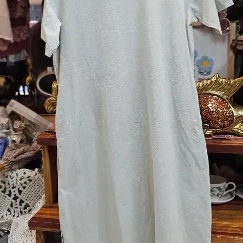 [BUNJANG] Puma Women's Long T-Shirt Dress Light Mint / 푸마 여성 티셔츠 연한 민트색롱원피스