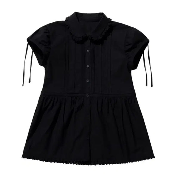 [BUNJANG] Coyseio Smart Urban Useful Pochacco Pintuck Shirt Black / 코이세이오 스마트어반유즈풀 포차코 핀턱 셔츠 포챠코 coyseio 산리오