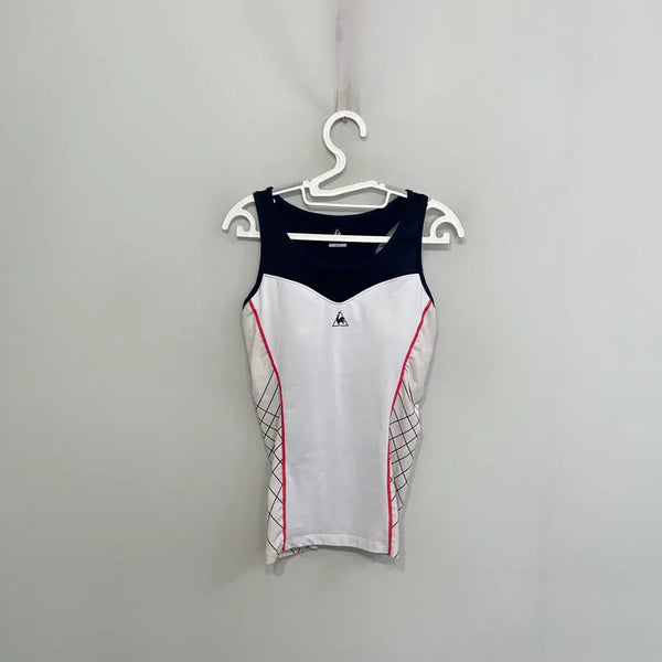 [BUNJANG] Le Coq Sportif Sleeveless Athletic Wear Vest / 르꼬끄 여름 민소매 운동복 90