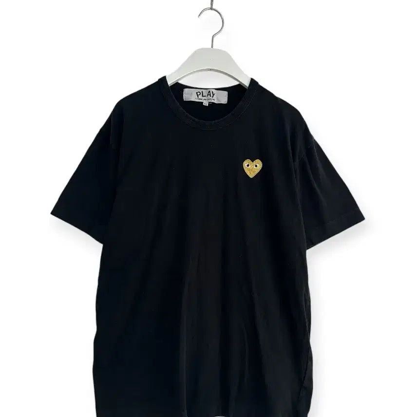 [BUNJANG] Comme des Garçons PLAY Black T-shirt / 꼼데가르송 플레이 블랙 반팔티