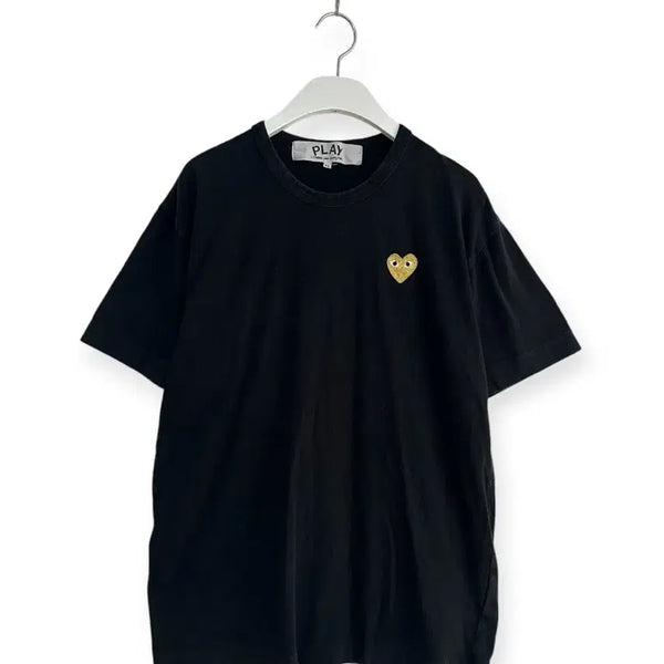[BUNJANG] Comme des Garçons PLAY Black T-shirt / 꼼데가르송 플레이 블랙 반팔티