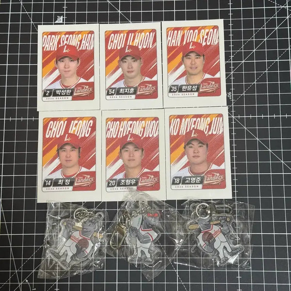 [BUNJANG] SSG Landers Randy Keyring / SSG 랜더스 랜디 키링 최정 박성한 최지훈 한유섬 조형우 고명준 띠부씰