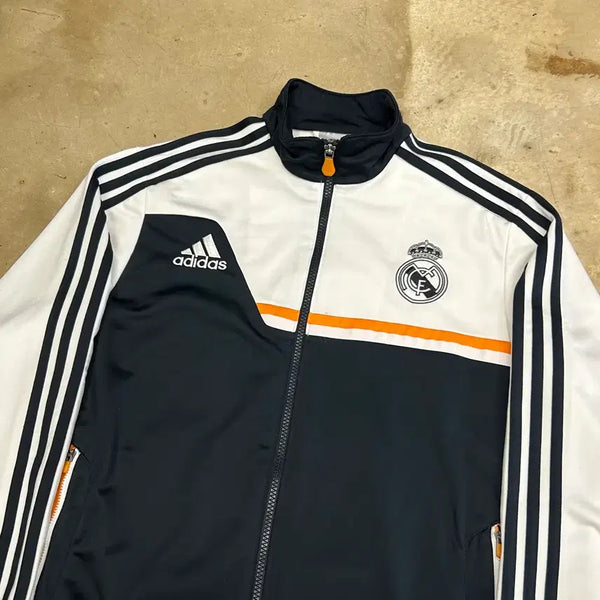 [BUNJANG] Adidas Real Madrid Colorblock Track Top Size 100 / 100 아디다스 레알 마드리드 배색 트랙탑