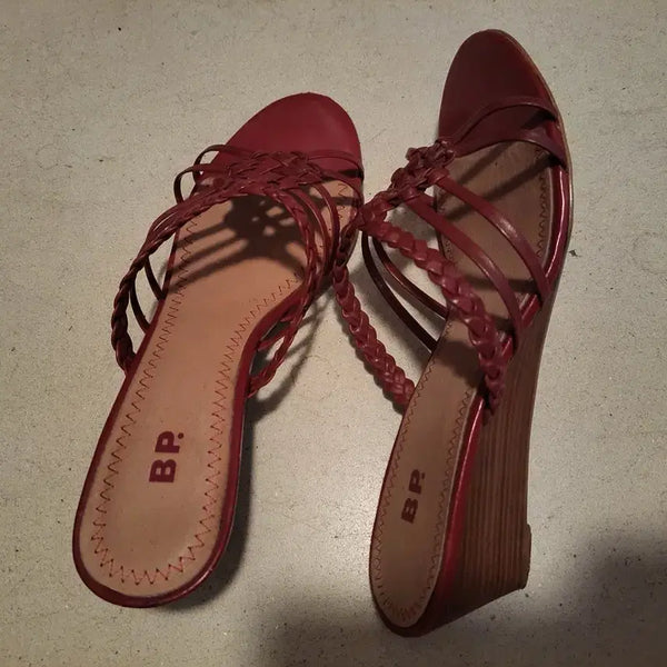 [BUNJANG] B.P. Wedge Sandals & Aerosoles Pumps Bundle / 일괄 상태 최상 B.P. 웨지 샌들(235) & 에어로솔 구두(230)