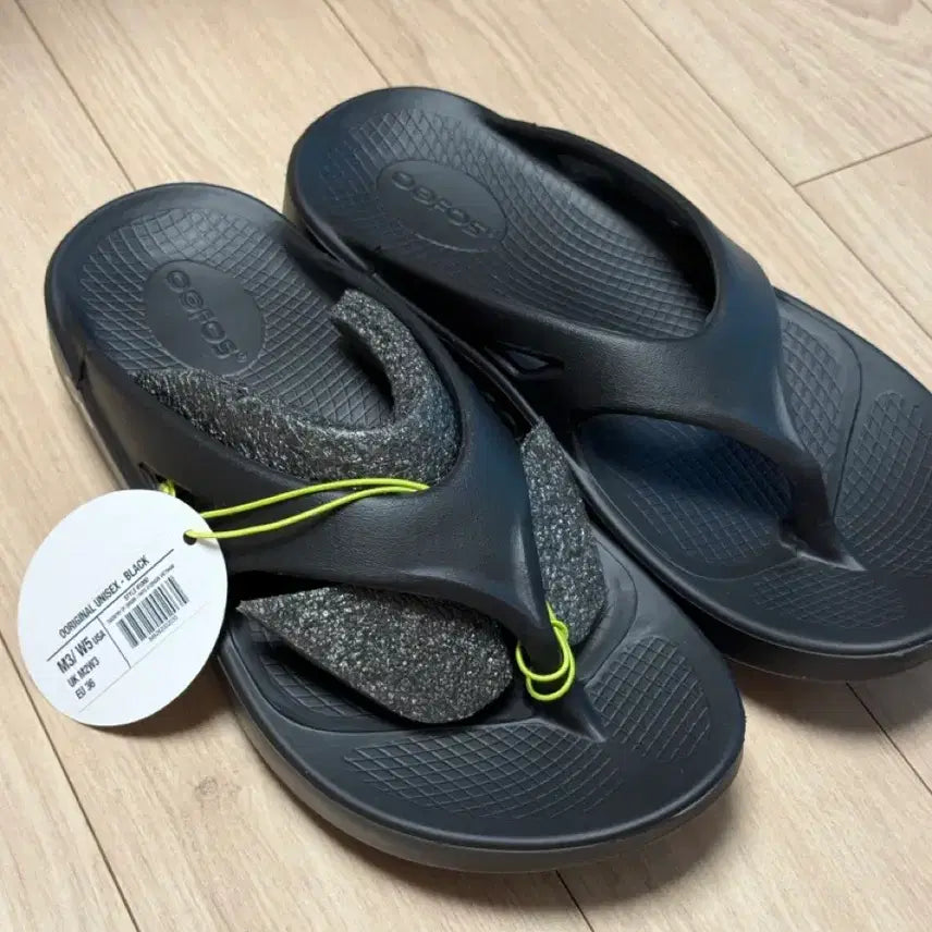 [BUNJANG] OOFOS Original OOahh Slide Sandals (220) / 우포스 기본쪼리 220