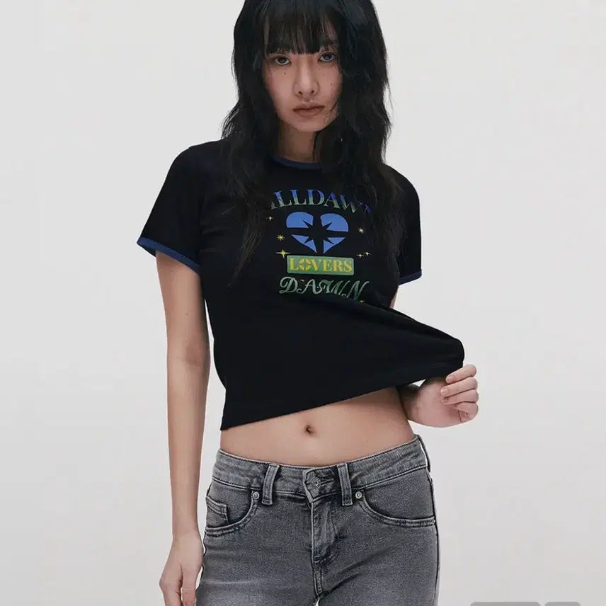 [BUNJANG] Tilden Half-Sleeve Cropped T-Shirt / 새제품 틸던 반팔 크롭티