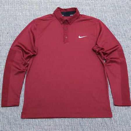 [BUNJANG] Nike Golf Long Sleeve Polo Shirt Size 95 / 나이키 골프 긴팔 카라티 95