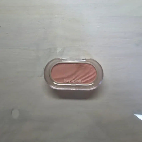 [BUNJANG] Simple Plain Glim On Cheek Desert Peach Blusher / 심플레인 글림온치크 데저트피치 블러셔