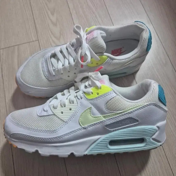 [BUNJANG] Nike Air Max 90 White Pastel Sneakers / 나이키 에어맥스 90 화이트 파스텔