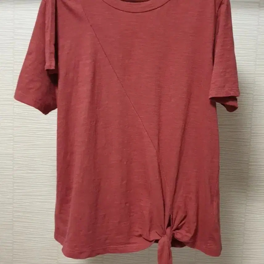 [BUNJANG] LINE Ribbed Knit T-Shirt / 라인 슬라브티셔츠