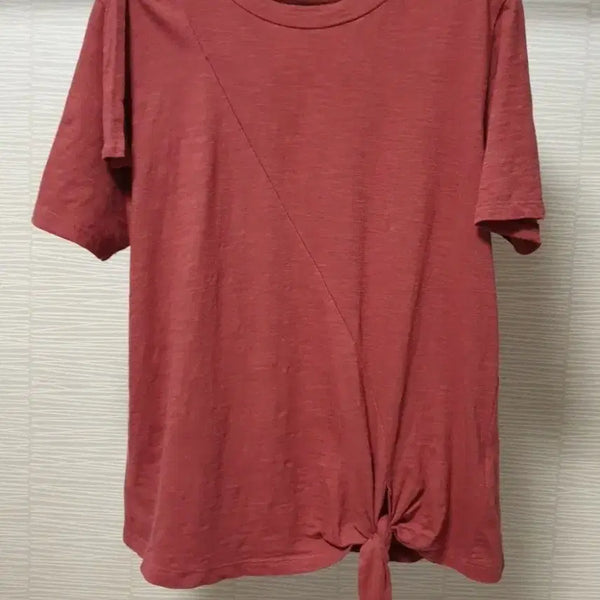[BUNJANG] LINE Ribbed Knit T-Shirt / 라인 슬라브티셔츠