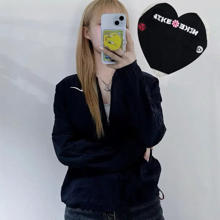 [BUNJANG] Nike Back Logo Lightweight Windbreaker Jacket / 나이키 백로고 경량 바람막이