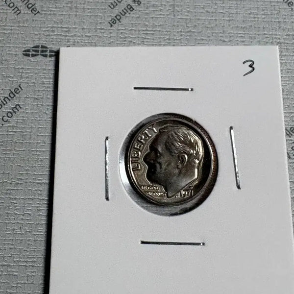 [BUNJANG] United States 10 Cent Coin (1971) / 미국 푸르프 10센트 동전 #3