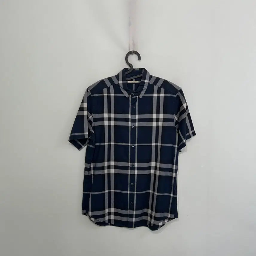 [BUNJANG] Burberry Men's Short Sleeve Shirt M / 버버리 남성 반팔 셔츠 남방 M