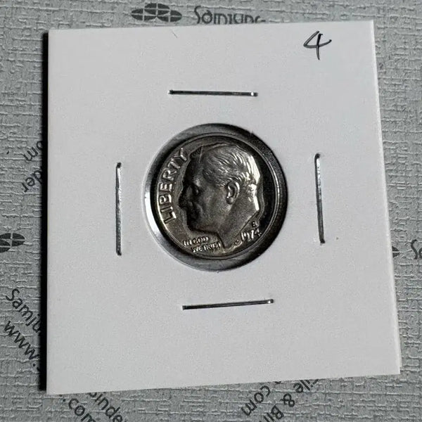 [BUNJANG] United States 1974 10 Cents "Proof" Coin / 미국 푸르프 10센트 동전 #4