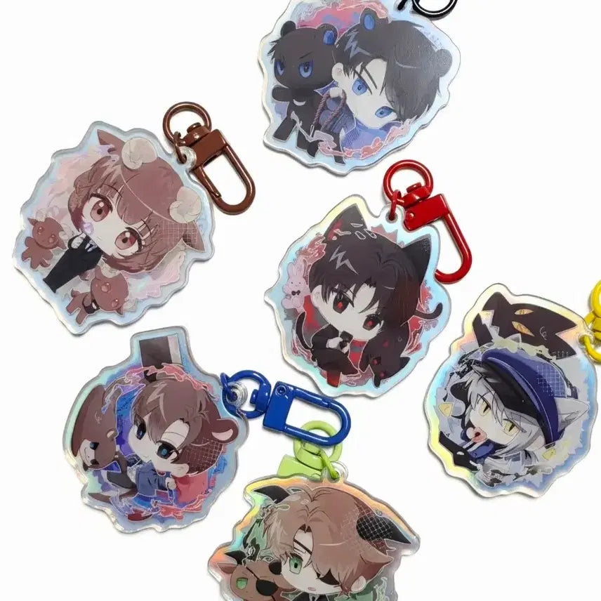 [BUNJANG] Unofficial Ghost Story Commute Acrylic Keyring / 괴담출근 비공식 아크릴 키링