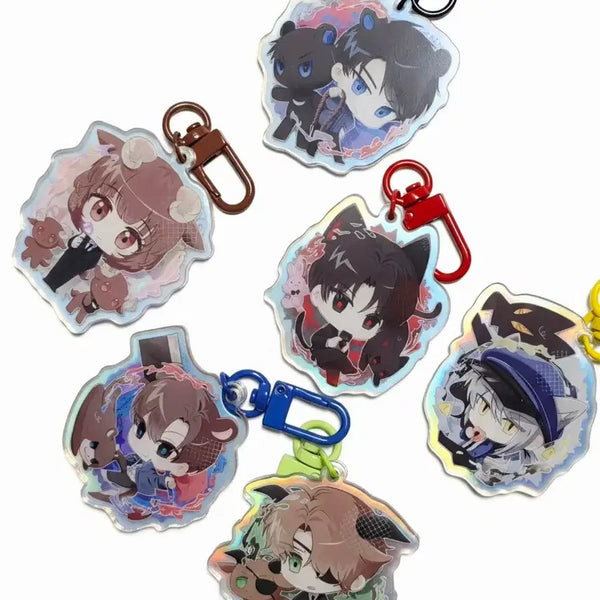 [BUNJANG] Unofficial Ghost Story Commute Acrylic Keyring / 괴담출근 비공식 아크릴 키링