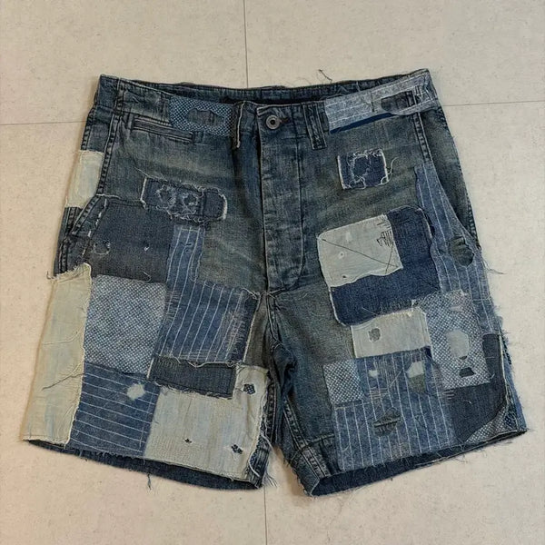 [BUNJANG] RRL Patchwork Denim Pants / RRL 더블알엘 패치워크 데님팬츠
