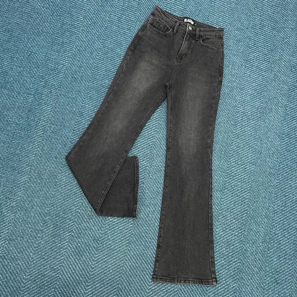 [BUNJANG] Black Up Bootcut Denim Pants - Women's Size S / [여성S] 블랙업 부츠컷 데님 팬츠 만원샵