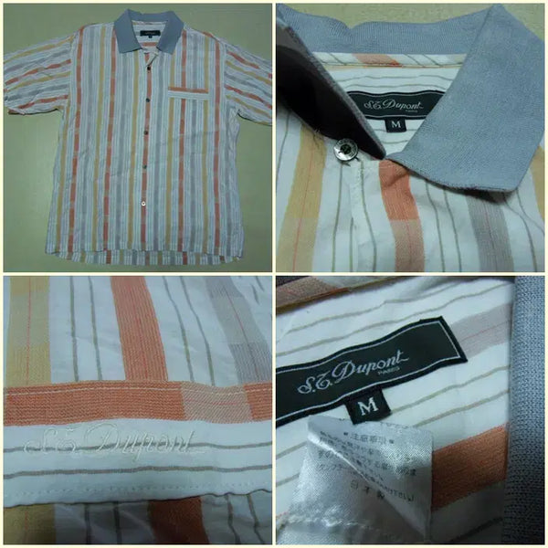 [BUNJANG] Dupont Short Sleeve Polo Shirt / 듀퐁/반팔셔츠/반팔카라티/반팔티/닥스/5