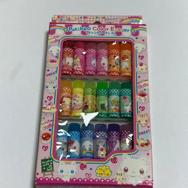 [BUNJANG] Heisei Era Japanese Eraser Set (3 Types) / 일본 헤이세이 문구 지우개 3종